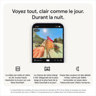 Google - Nest Doorbell filaire (3e gén) - Vert lichen-Voyez tout, clair comme le jour. Durant la nuit.
À l'aube, au crépuscule ou dans la pénombre, vous verrez des couleurs et des détails plus riches grâce aux performances améliorées en faible luminosité. Et vous verrez mieux quand il fait sombre grâce à la fonctionnalité Vision nocturne améliorée.