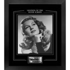 Rita Hayworth photo Glass impression - Impression encadree - 15" x 17"-Impression d'art de haute qualité avec passe-partout et encadrement professionnel