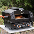 Blackstone - Kit de conversion de four à pizza 15"-Technologie 2Stone brevetée : Pierres de cordiérite supérieure et inférieure pour un chauffage uniforme et constant