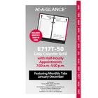 AT-A-GLANCE - Recharge de calendrier de bureau quotidien 2025 avec onglets mensuels 2 pages/jour - 6 po H x 3 1/2 po l - anglais-Format des pages : 6 po H x 3 1/2 po l