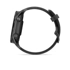 Garmin - Forerunner 570 - 47 mm, aluminium gris ardoise avec bracelet noir translucide/noir-HAUT-PARLEUR ET MICRO INTÉGRÉS : Passez et recevez des appels depuis votre montre lorsqu'elle est jumelée à votre smartphone. Contrôlez les fonctions de votre montre par commande vocale ou utilisez l'assistant vocal de votre smartphone pour répondre à vos SMS et bien plus encore.