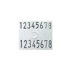 Motex - Étiquettes amovibles MX6600 S-Plus - blanc - 10000 étiquettes-2 lignes 8 caractères