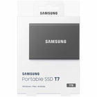 Samsung T7 1To USB 3.2 Gen. 2 Disque SSD Portatif - Gris-Compatible avec les PC, les Mac, les appareils Android, les consoles de jeu, etc.