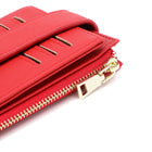 Champs - Porte-cartes Yoga Iconic - Rouge-9 fentes pour cartes de crédit