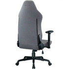 Razer - Chaise de jeu Iskur V2 X - Tissu gris-Base De Siège Élargie Avec Bords Réduits - Sculptée avec des bords réduits pour guider le corps vers le centre et assurer une répartition optimale de la pression, profitez d’une plus grande flexibilité avec une base de siège élargie.