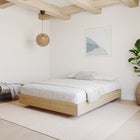 Nexera - Lit plateforme Queen, Érable naturel-5
