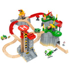 BRIO - Coffret de train de montagne cargo-Enrichissement sans effort par le jeu : cet ensemble de train en bois nourrit les compétences cognitives essentielles , des activités engageantes mettent au défi les capacités de résolution de problèmes, améliorant la coordination œil-main et le développement de la motricité fine dans des séances de jeu amusantes et immersives.