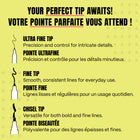 Hilroy - Marqueurs permanents, marqueur permanent, faible odeur, pointe fine, couleurs assorties, Lot de 24-Pointe fine :Idéale pour une écriture précise, le gribouillage et le dessin, la pointe fine offre des lignes nettes et audacieuses. Parfaite pour les travaux de détail, elle garantit la précision de l'écriture manuscrite et des illustrations complexes