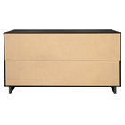 Manhattan Comfort - Granville commode moderne et double commode - gris foncé - ensemble de 2-Garantie limitée du fabricant de 30 jours