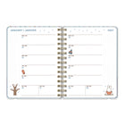 Orange Circle Studio - 2027 Agenda souple et compact de luxe - Miffy A Year in Color -  5.7" x 7.6" - Couleur assortie - Bilingue-Calendrier de référence sur deux ans et liste des jours fériés sur trois ans