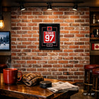 Frameworth - Connor McDavid numero de chandail Hockey Canada 2026 - impression encadree - 16" x 20"-Design audacieux et frappant presentant le numero de chandail officiel Hockey Canada du joueur