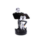 Exquisite Gaming - The Nightmare Before Christmas: Jack Skellington Cable Guy support d'origine pour contrôleur et téléphone-Compatible avec tous les contrôleurs PlayStation, Xbox, Switch et console rétro