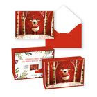 Pierre Belvedere - 2025 Cartes de Noël - Reine - Français - Paquet de 20-Intérieurs vierges pour des messages personnalisés