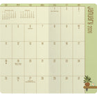 DateWorks - Planificateur de poche mensuel 2026-2027 - 3,5 po x 6,5 po - Amoureux des Plantes - Anglais-Juin 2025 - Décembre 2027
