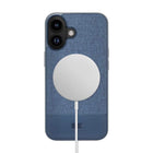 Blu Element - Étui Folio 2-in-1 MagSafe pour iPhone 17 - Bleu Lazuli-Étui de protection pour téléphone magnétiquement détachable