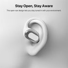 MyBat - Écouteurs Open-Ear XL MyBat Design Lab - Paw - Blanc -Autonomie Durable - Écoute prolongée sans interruption