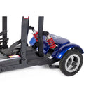 Monarch - Genie Auto Scooter de mobilité pliable automatique - bleu-Le design léger facilite le levage, la manipulation et le transport