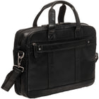 Mancini - Porte-documents pour portable et tablette à deux compartiments Buffalo - 16.25po x 4po x 12po - Noir-Étuis rembourrés pour tablette/portable