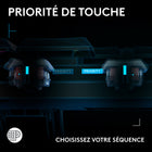 Logitech - G515 TKL, clavier gaming ultra-plat filaire - Noir-Personnalisation poussée: La technologie Keycontrol permet de personnaliser chaque touche pour faire de votre clavier gaming PC un centre de contrôle personnel	