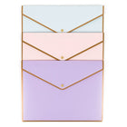 Pochette à documents U Brands Basics, 3 unités, pois-Paquet de 3

