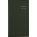 AT-A-GLANCE - Agenda scolaire de poche mensuel 2025-2026 - 6 1/16 po H x 3 5/8 po l - assorties - bilingue-Reliure cousue