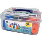 Teacher Created Resources - Perles de laçage - Ensemble de 39-Les pointes de dentelle extra-longues facilitent le jeu pour les jeunes apprenants