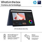 HP - Ordinateur portable OmniBook 14 po à écran tactile Copilot+ PC- Intel Ultra 7 258V - SSD 2 To - RAM 32 Go - Windows 11 Famille-La plate-forme Intel Evo réunit la parfaite combinaison : performance, réactivité, autonomie de batterie et visuels époustouflants, le tout dans une nouvelle catégorie d’ordinateurs portables. Ces concepts sont attestés par Intel pour une expérience exceptionnelle sur ordinateur portable, où que vous soyez