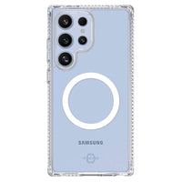 ITSKINS - Coque  transparente  Hybrid_R Compatible MagSafe Galaxy S25 Ultra-Testée pour résister à des chutes de 3 m (10 pieds)