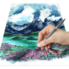 Staedtler - 3001 C6-3 Feutres pinceaux à pigments double pointe - Amérique du Sud - Paquet de 6-5