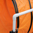 PawHut - Tunnel pour chien 13 pi de long 24 ouvert équipement d’agilité pour animaux avec 2 supports-Grande taille avec un diamètre de 24 po 