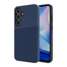 AXS - PROTech Plus Étui mince anti-choc avec double couches pour Samsung Galaxy S24 FE - Bleu Astral-Résistant aux chutes jusqu’a 10 pieds