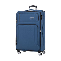 Samsonite - ZoomR 360 Valise à Roues Grande - 32 po - bleu-Fabriqué en tissu 100 % polyester durable