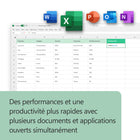 Microsoft Office Famille et Petite Entreprise 2024 pour 1 PC, Bilingue (Code numérique)-Accès au support Microsoft
