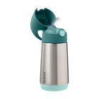 b.box - Bouteille Isotherme - 350ml - Forêt Émeraude-L’isolation à double paroi garde les boissons chaudes ou froides pendant des heures.