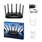 Cudy - Routeur Wi-Fi 7 BE6500 2,5G- 5765 Mbps + 688 Mbps Wi-Fi 