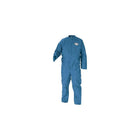 Kimberly-Clark – Combinaisons Kleenguard A20 avec fermeture à glissière et élastiques, bleu, 2TG, 12/paquet (58505)-Matériau : Tissu non tissé