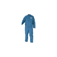 Kimberly-Clark – Combinaisons Kleenguard A20 avec fermeture à glissière et élastiques, bleu, 2TG, 12/paquet (58505)-Matériau : Tissu non tissé