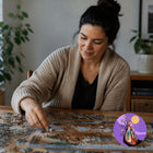 Oscardo - Casse-tête Gifts from Creator d’Emily Kewageshig avec motif artistique autochtone - 500 pièces-Art autochtone authentique – Présente des designs d’artistes des Premières Nations, des Inuits et des Métis de partout au Canada, célébrant la culture et la créativité