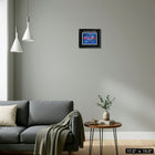 Frameworth - Blue Jays de Toronto champions de la Ligue americaine 2025 - impression encadree - 17 po l x 15 po H-Imprimee sur papier de haute qualite et encadree professionnellement et prete a exposer