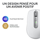 Logitech - MX Anywhere 3S Souris sans fil - Gris pâle-10