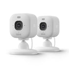 Blink - Caméra de sécurité Mini 2K+ à brancher pour la maison et les animaux 2 caméras - Blanche-Ne manquez rien, ne voyez rien ! Grâce à la résolution vidéo 2K, à un large champ de vision et à un zoom jusqu'à 4x, capturez des images plus détaillées, même en conditions de faible luminosité
