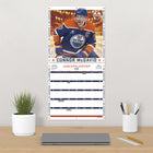 DateWorks - 2026 Calendrier Mural 16 Mois - 12 po x 12 po - Superstars de la LNH - Bilingue -Comprend des pages mensuelles de janvier à décembre 2026, ainsi que les 4 derniers mois de 2025