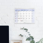 AT-A-GLANCE - Calendrier mural mensuel QuickNotes 2025-2026 - 8 po H x 11 po l - bilingue-Jours fériés fédéraux indiqués en rouge