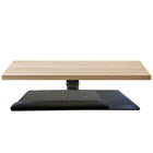 IntekView - Plateau pour clavier Summit - 25" x 10" - Droitier - Rails 18"-Aucun bouton, levier ou cliquet nécessaire — il suffit de soulever et de relâcher
