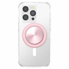 PopSockets - PopGrip pour MagSafe rond avec anneau adaptateur Pinky-Permet une utilisation mains libres avec les PopMounts. Compatible avec tous les supports actuellement disponibles.