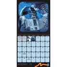 DateWorks - 2026 Calendrier Mural 16 Mois - 12 po x 12 po - Star Wars - Bilingue -Septembre 2025 - Décembre 2026