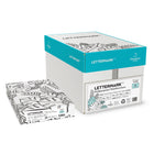 Lettermark − Papier à usages multiples de couleur − 8,5 po x 14 po − bleu − 500 feuilles par paquet-8 1/2 po x 14 po