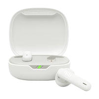 JBL - Vibe Flex 2 Écouteurs sans fil avec réduction de bruit - Blanc-Son JBL Pure Bass