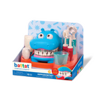 Battat - Hippodentist-Bienfaits pour le développement : Ces jouets apprennent aux enfants l’hygiène dentaire, tandis que le jeu d’imitation favorise le développement social et émotionnel