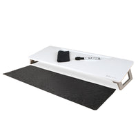 Quartet - Bloc d'ordinateur magnétique effaçable à sec - 21 po x 7 3/4 po - surface blanche-OPTIMISEZ L'ESPACE DE VOTRE BUREAU : Placez le bloc entre votre clavier et votre écran pour un espace de prise de notes pratique. Ses dimensions idéales (21 po x 7 3/4 po) s'intègrent parfaitement sur votre bureau. 